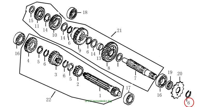 SPLINE GEAR DRIVEN