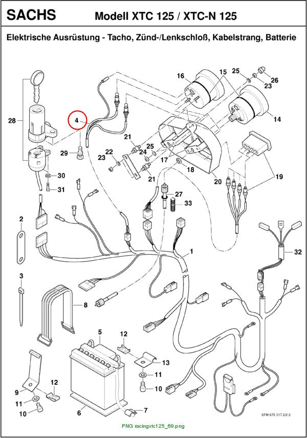 Assy. cable harness