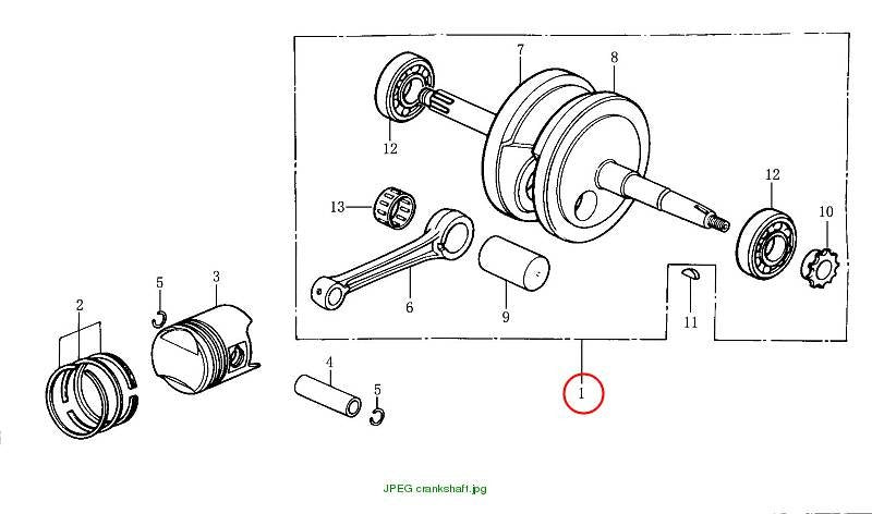 CRANKSHAFT COMP