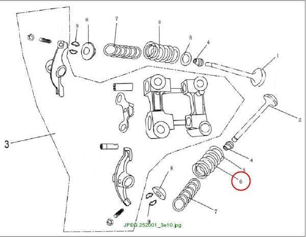 SPRING OUTER, VALVE