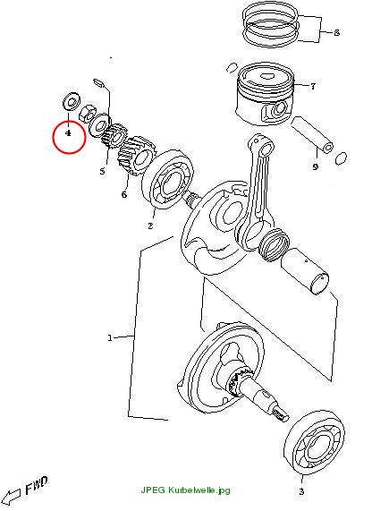 Oil seal 12x21x7