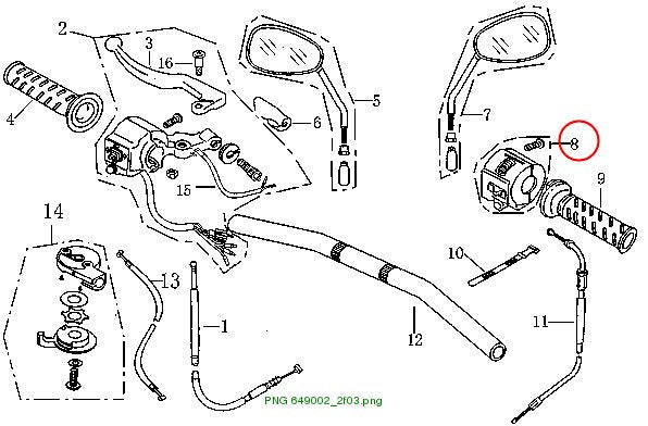 SWITCH ASSY RIGHT
