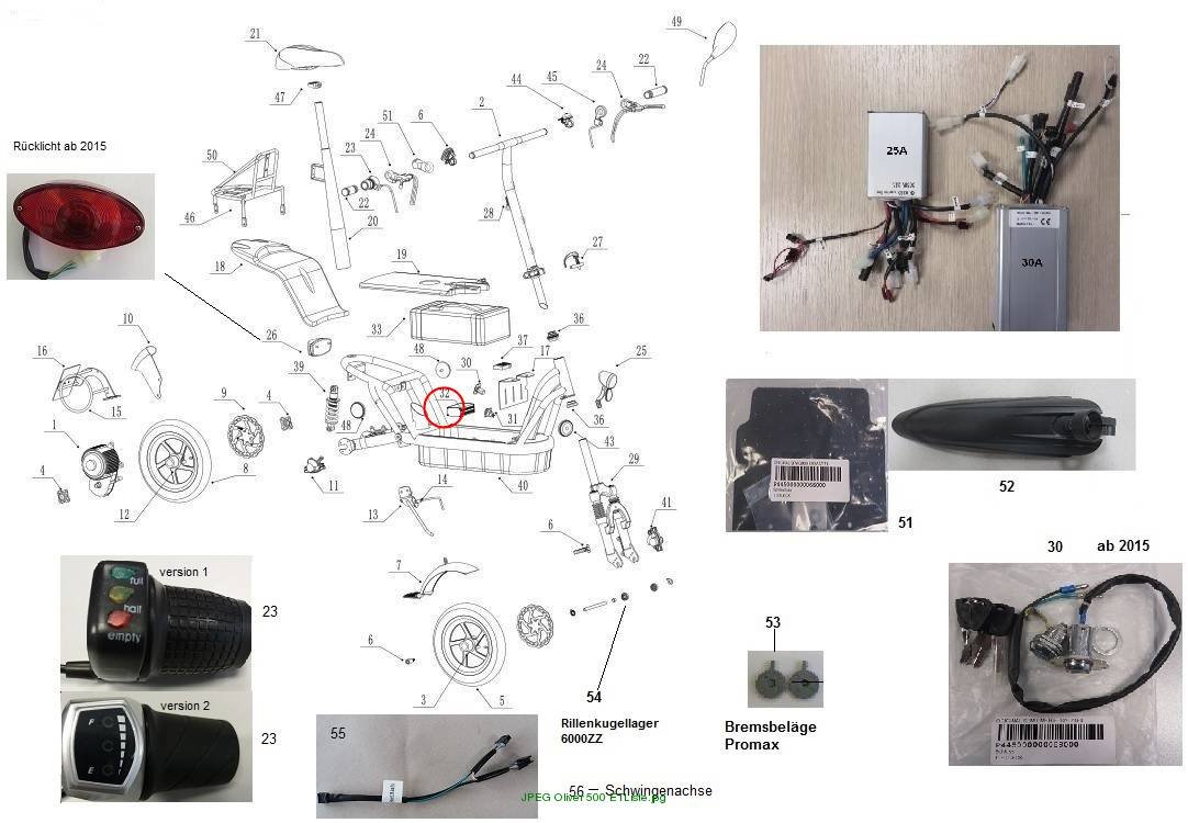 Controller incl. turbo function 25A