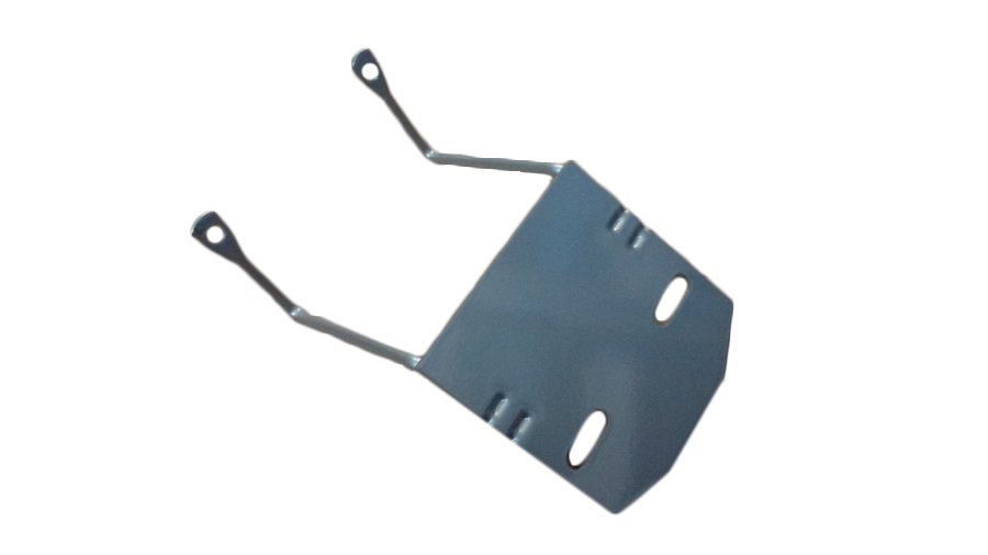 LICENSE PLATE HOLDER silver