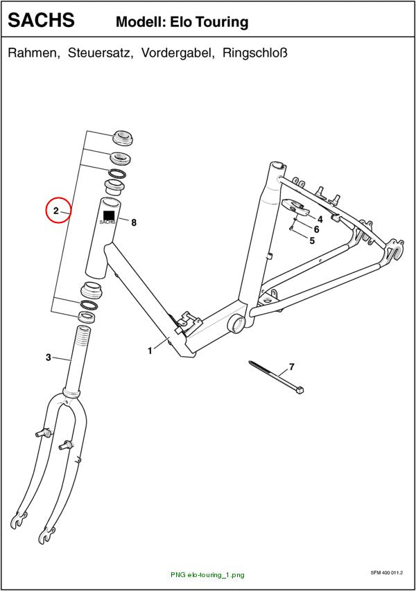 HEADSET Hybrid Bike ELO Tour.