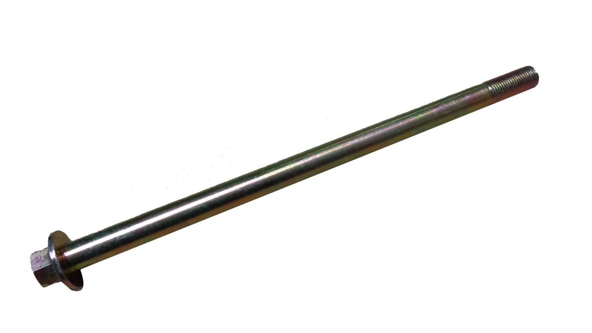 Rear wheel axle