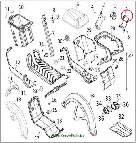 Top right cover