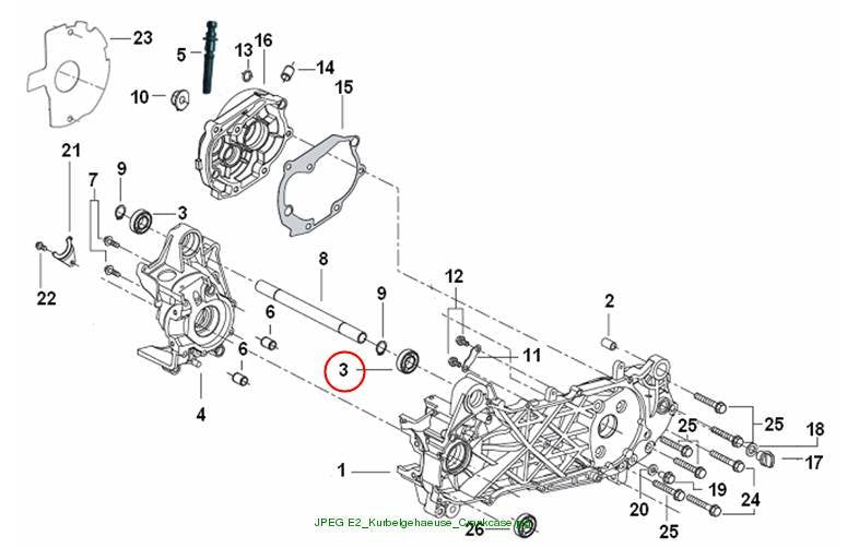 Ball bearing (6003-2RS)