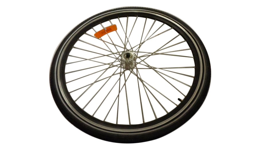 Front wheel with hubs and XR1 tires
