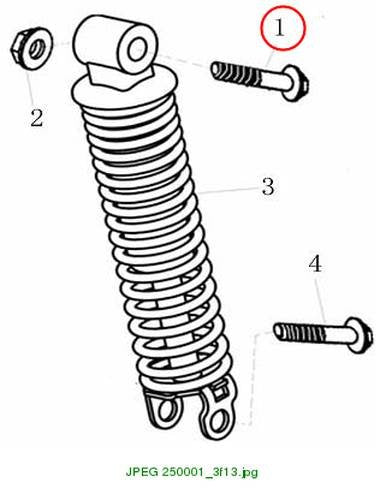 Flange Bolt M10x1.25x40