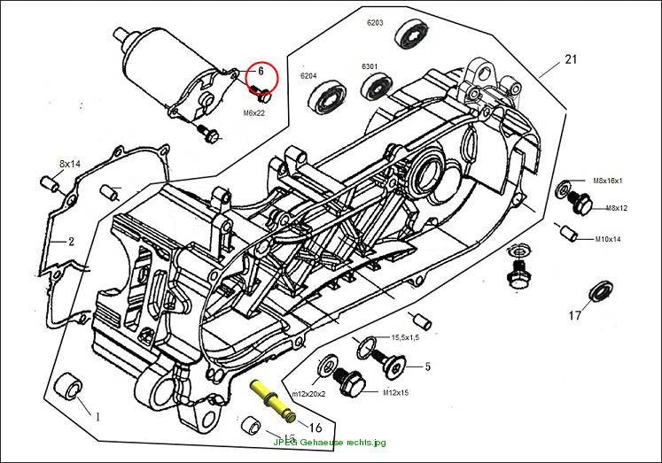Starter motor