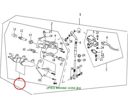 Brake pad set rear, 2 brake cylinder pistons
