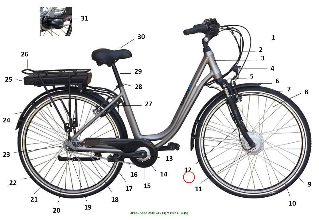 Gabel Suntour Cr7V sw