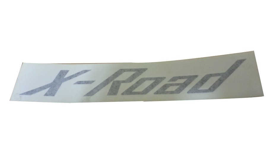 "ABZIEHBILD ""X-Road"" schwarz X-Road 05"