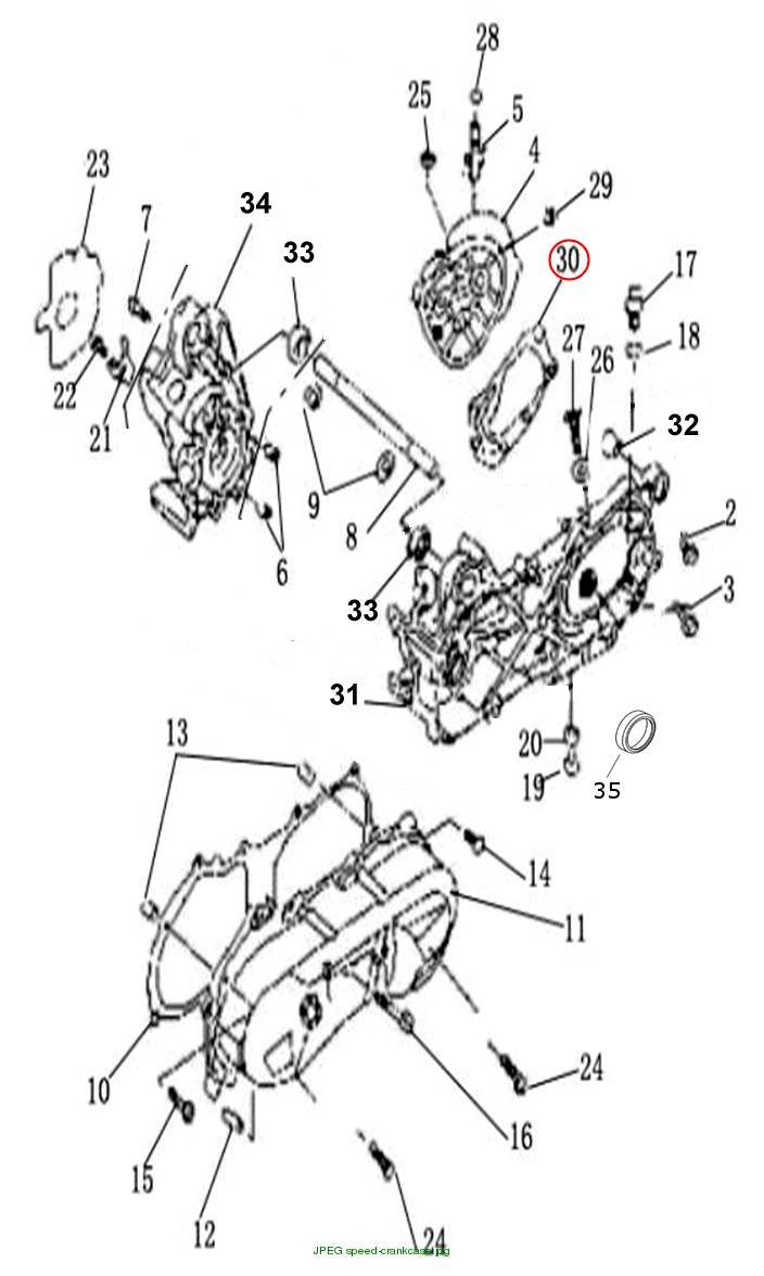 MISSION CASE GASKET