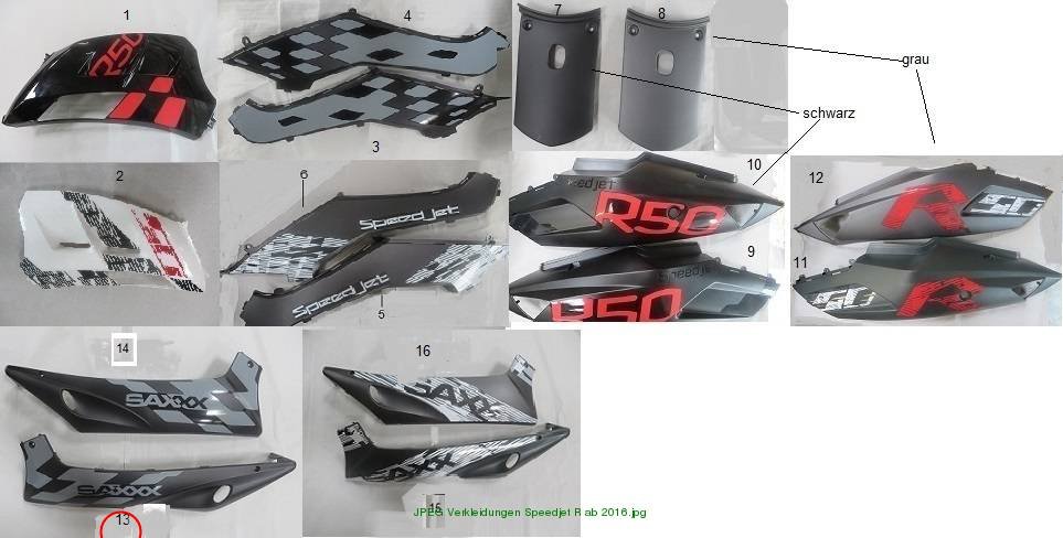 Running board trim, lower left, black