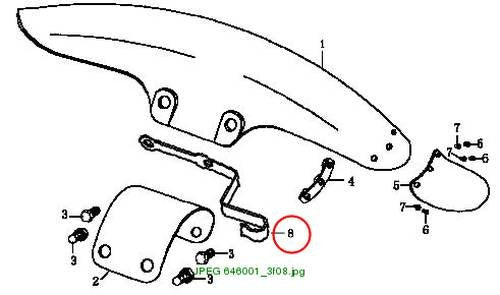 Fixing the Lower Holder, Front Disc Brake Tu