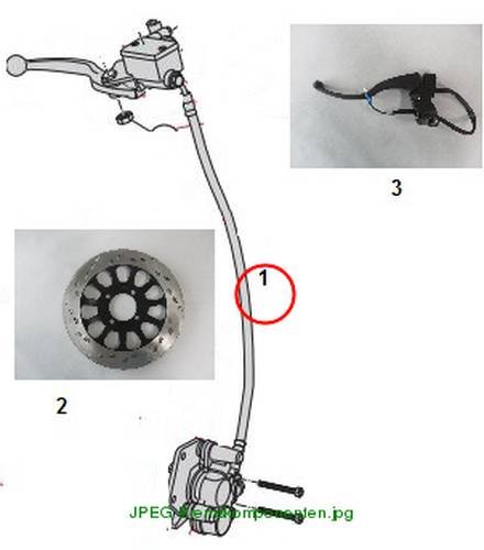 Front Brake Assembly Speed E