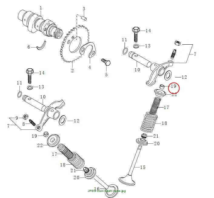 Cotter valve