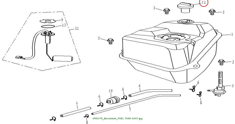 FUEL TANK CAP