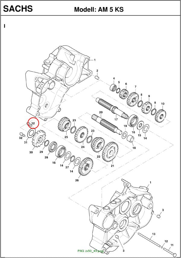 BREAKAWAY BOLT M5X9