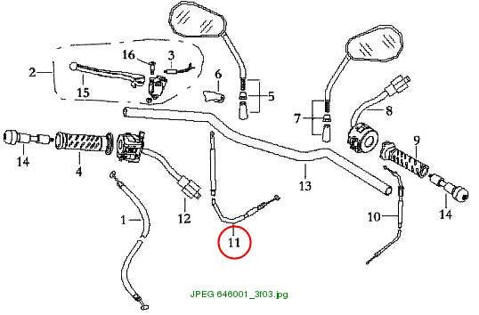 Clutch cable 1