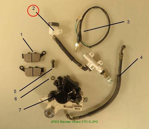 Brake booster with reservoir