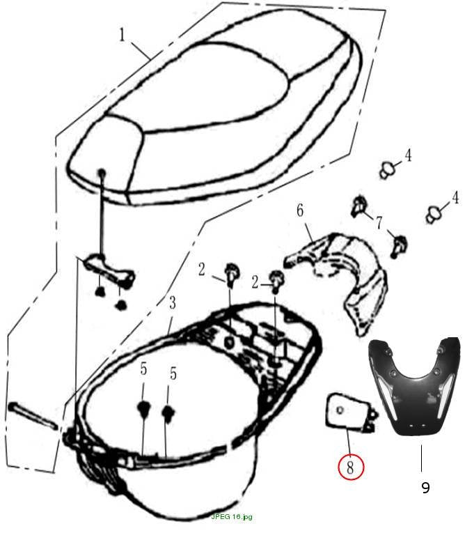 Luggage compartment cover