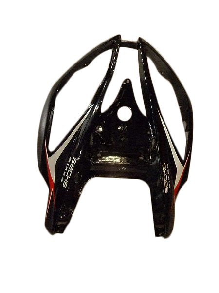 Front fairing glossy black without logo