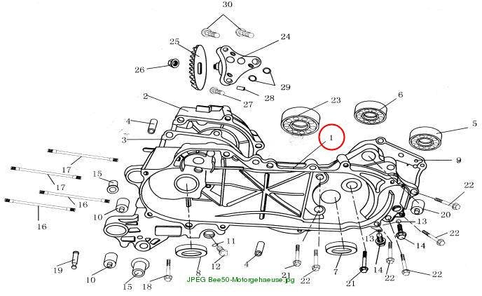 Left Crankcase