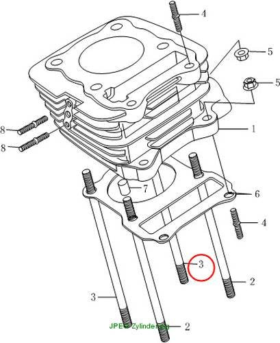 Stehbolzen l:174