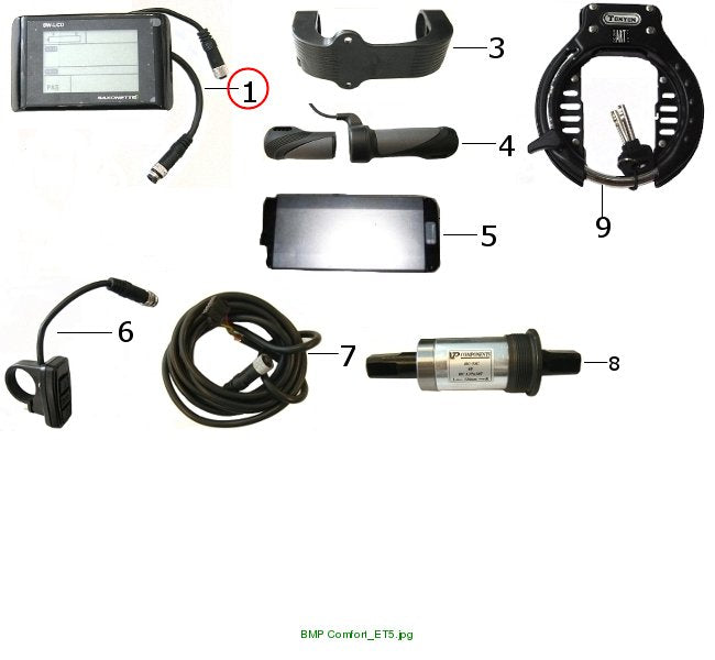 9-level display,