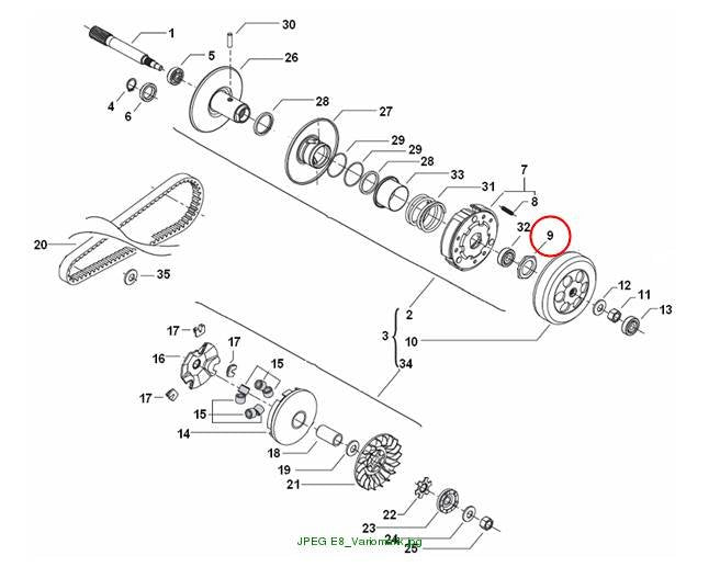 Mutter Spezial (M28x1) Kupplung