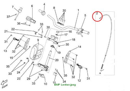 BRAKE LINE REAR