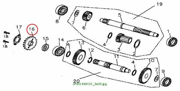 Drive Sprocket Wheel