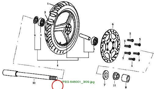 Front Rim Assy (Silver)
