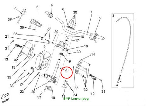 STEERING YOKE BOTTOM