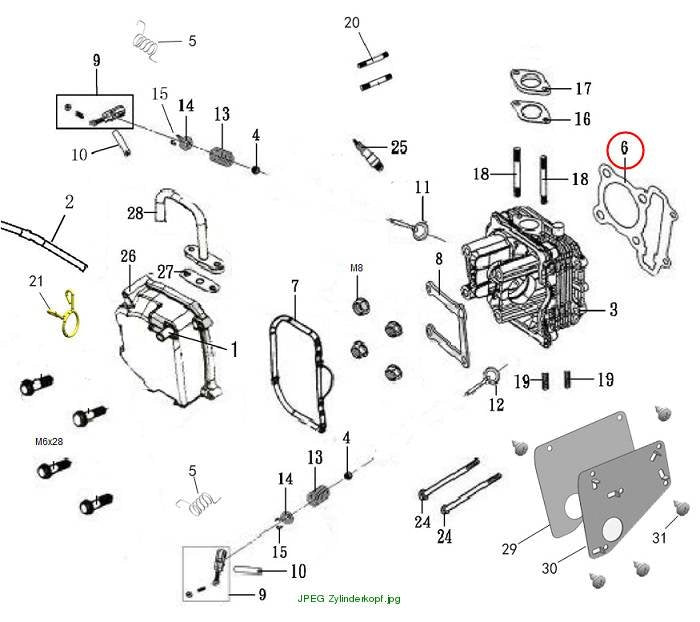 Cylinder head gasket