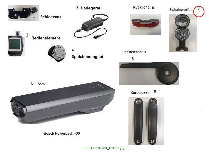 Frontlicht 30Lux