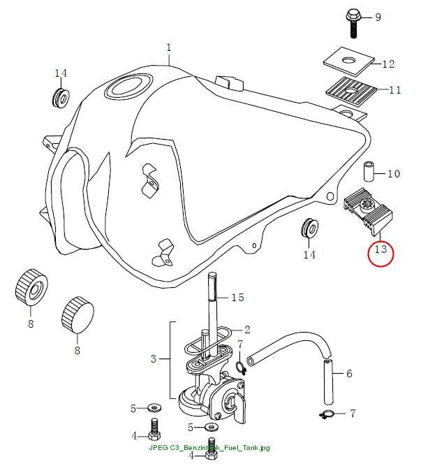 Rear cushion