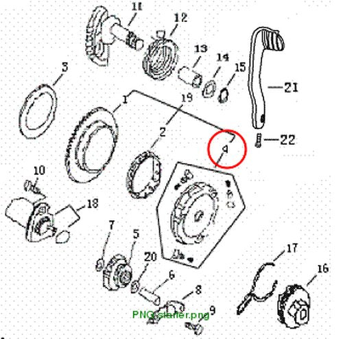 STARTER CLUTCH ASSY.COMP