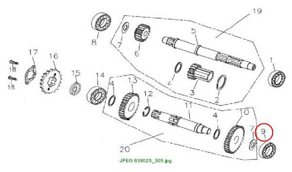 Bearing 6201-P6