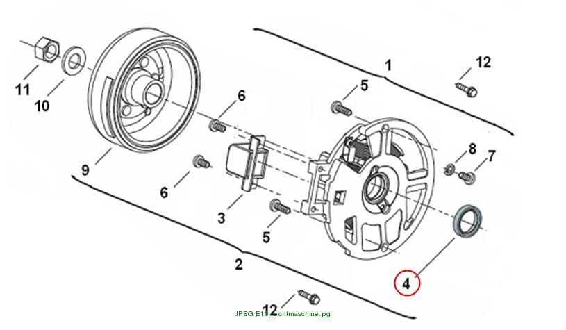 Oil seal (20x26x5)