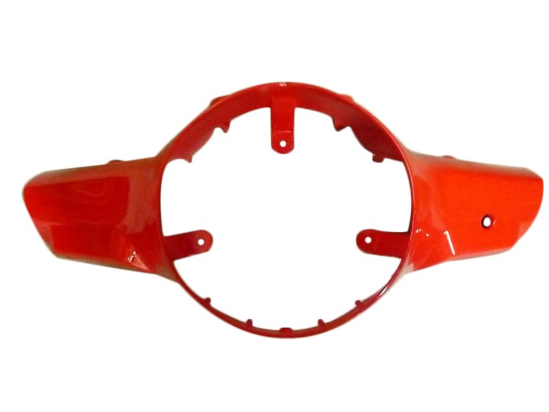 Handlebar fairing headlight red