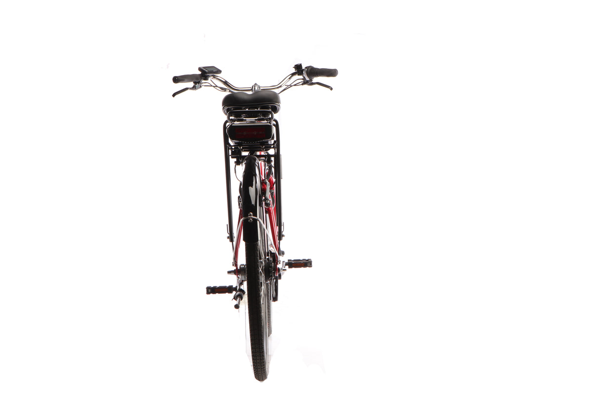 SAXONETTE Fashion Plus 2.0 U28x45 7G Hub Gear RT SG 11.6Ah VM glossy ruby red (B-stock)