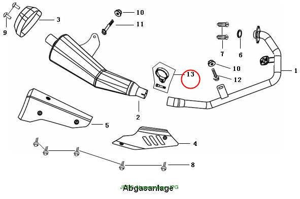 MUFFLER CLAMP ASSEMBLY