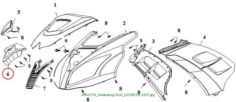 FRONT LIGHR DECO ASSY