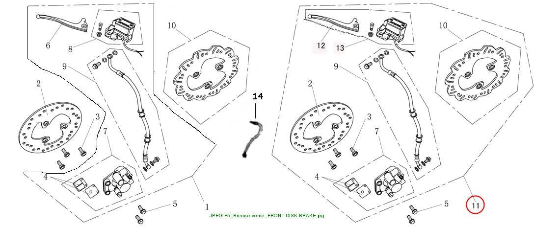 DISC BRAKE ASSY., FR. MODEL 2 REAR DI