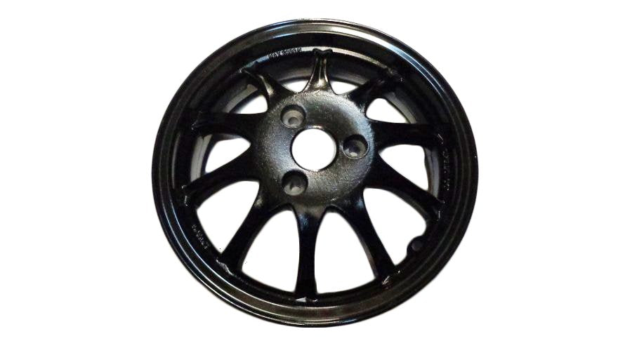 WHEEL.RR.CASTING, BLACK