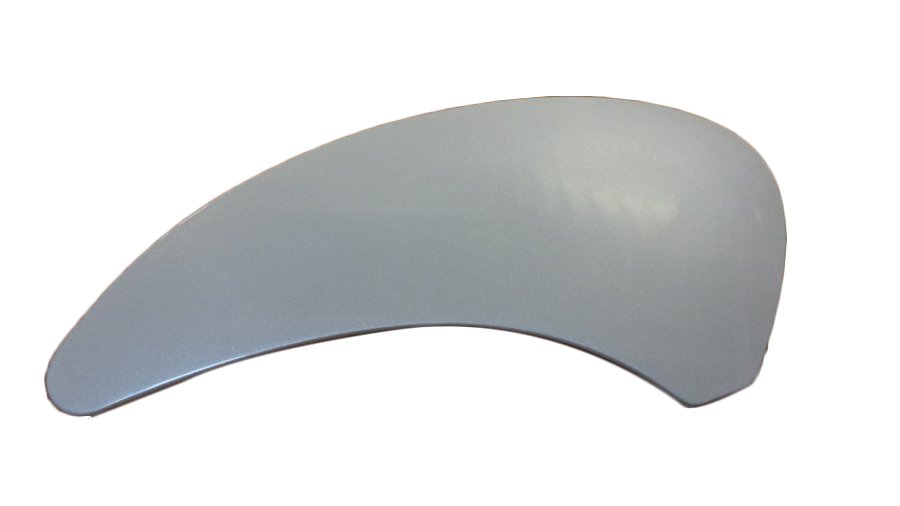Decorative Plate S.Cover R (metallic white)